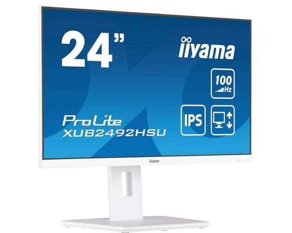 IIYAMA Monitor LED XUB2492HSU-W6 WHITE 23.8″ IPS 1920 ...