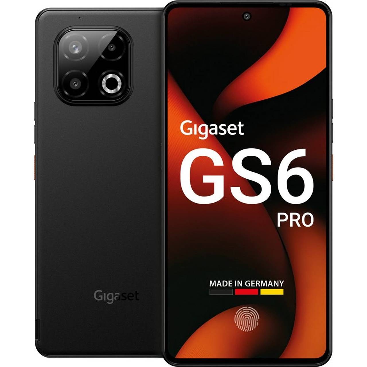 Gigaset GS6 Smartphone Titanium Black