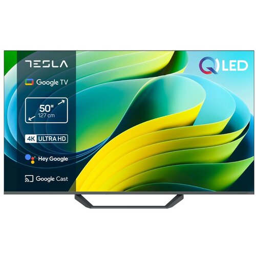 Tesla Q50E655GUS televizor, 50" (127 cm), QLED, Ultra HD, Google TV