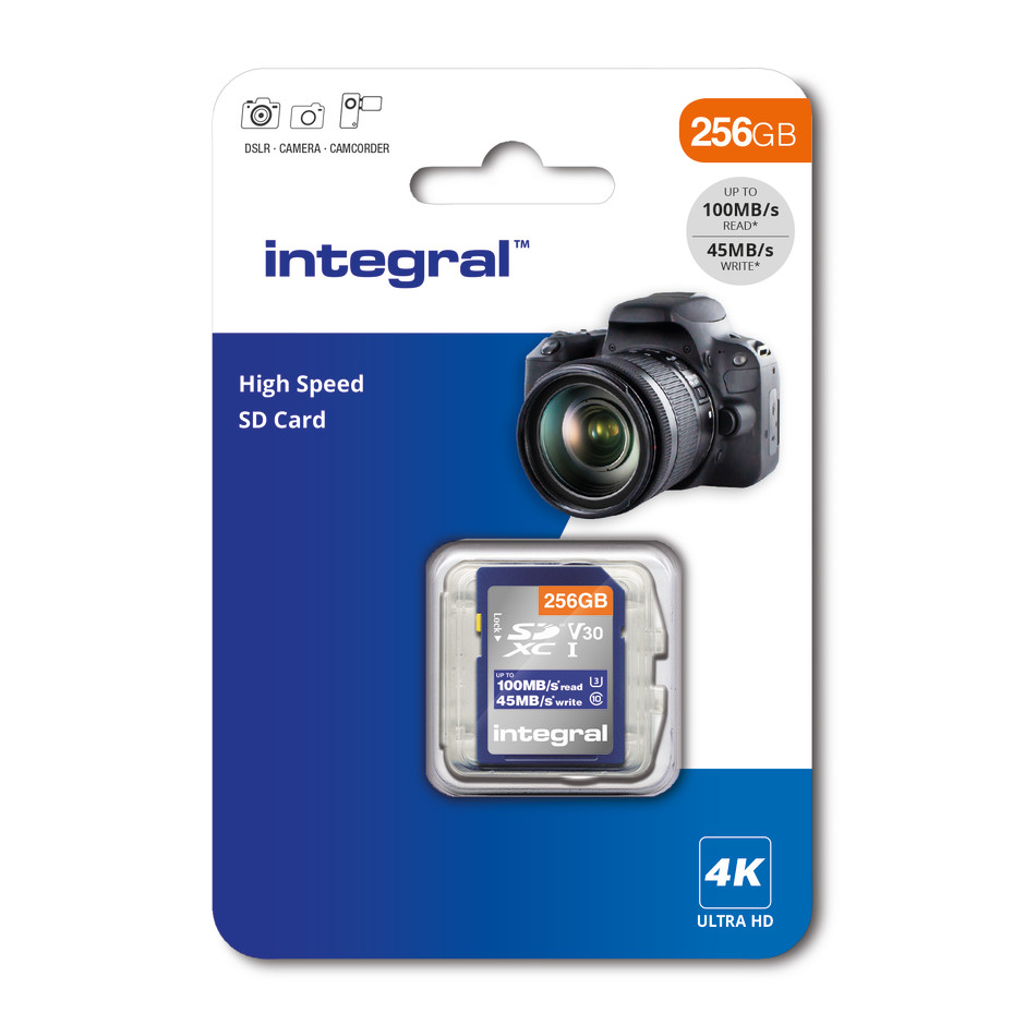 Memorijska kartica INTEGRAL Premium High Speed, SDHC, 32GB, V30 UHS-I U3