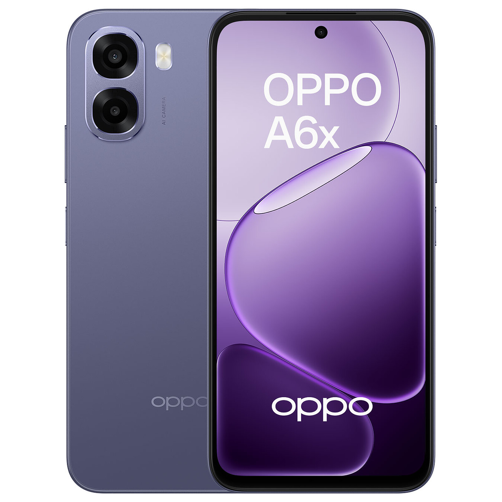 Oppo A6X 4G Dual Sim 4GB RAM 128GB - Black Purple