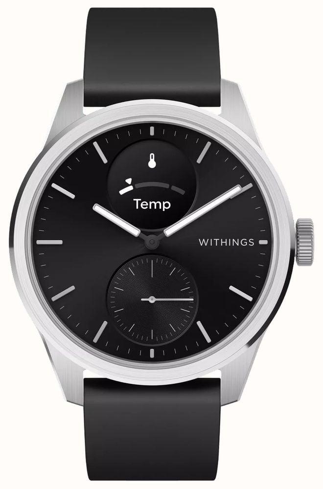 Pametni sat WITHINGS Scanwatch 2, 42mm, hibridni, crni (HWA10-model 4-All-Int)