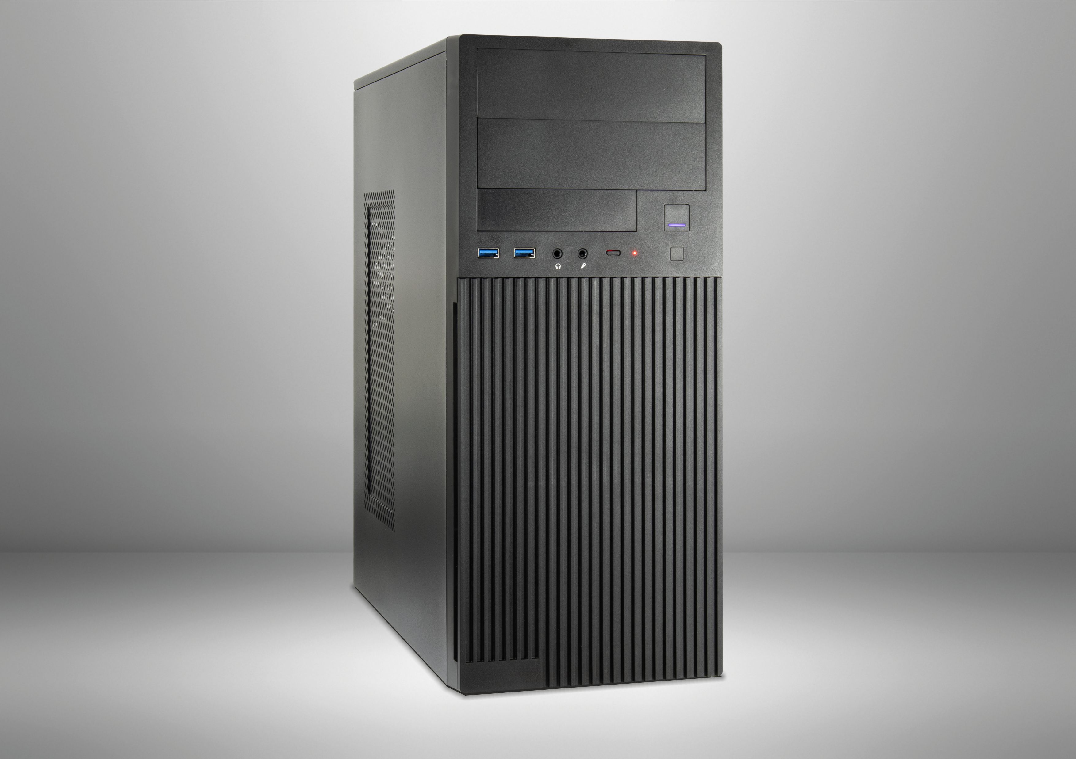 Inter-Tech IT-2815 Linear ATX Kućište Crno 5,25″/3,5″ Utor