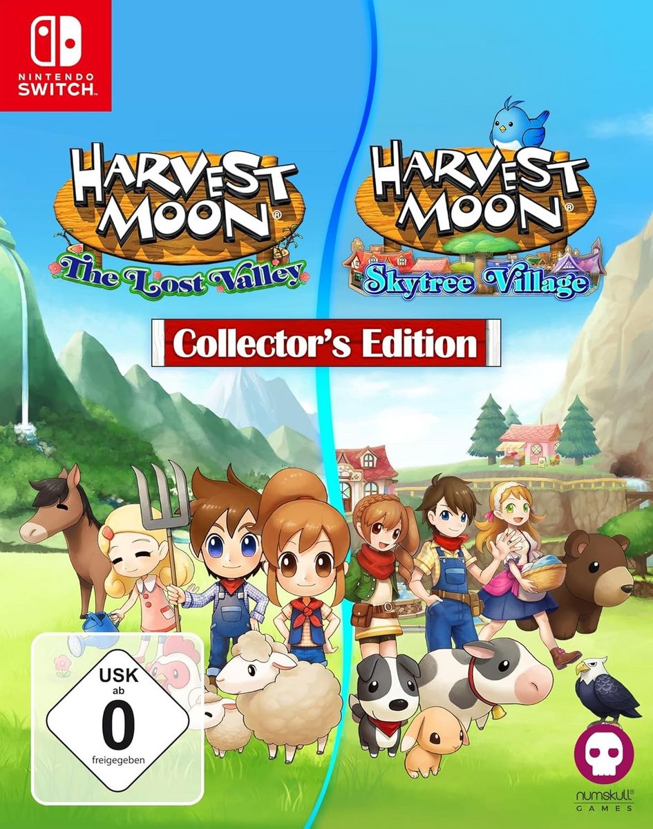 Harvest Moon: The Lost Valley & Skytree Village - Collector's Edition (Nintendo Switch) - 5060997483519 5060997483519 COL-21343
