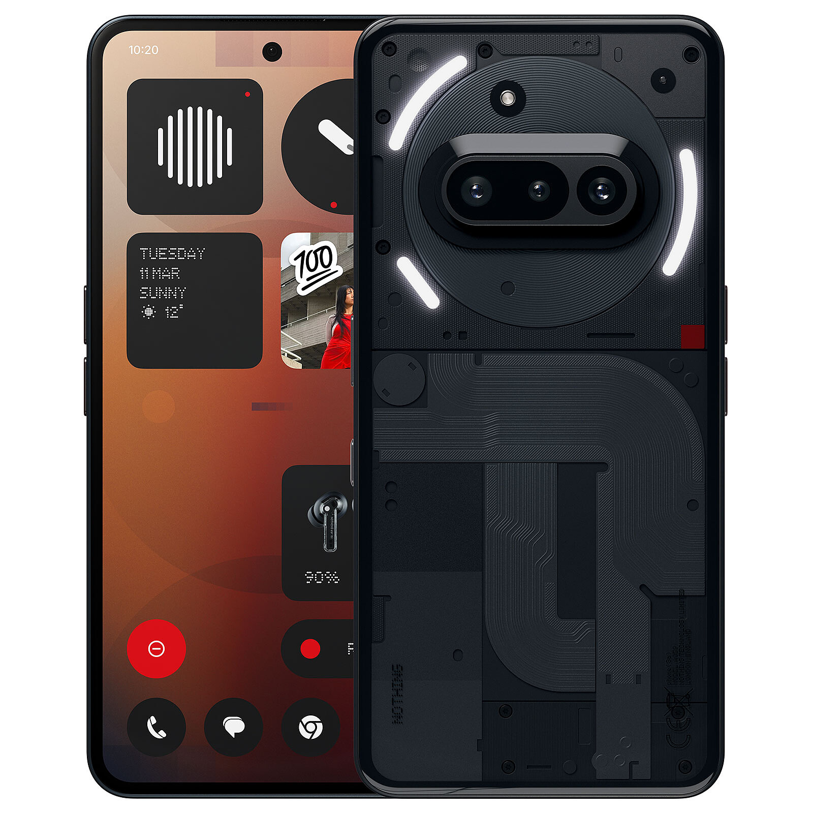 Nothing Phone 3a 128GB black