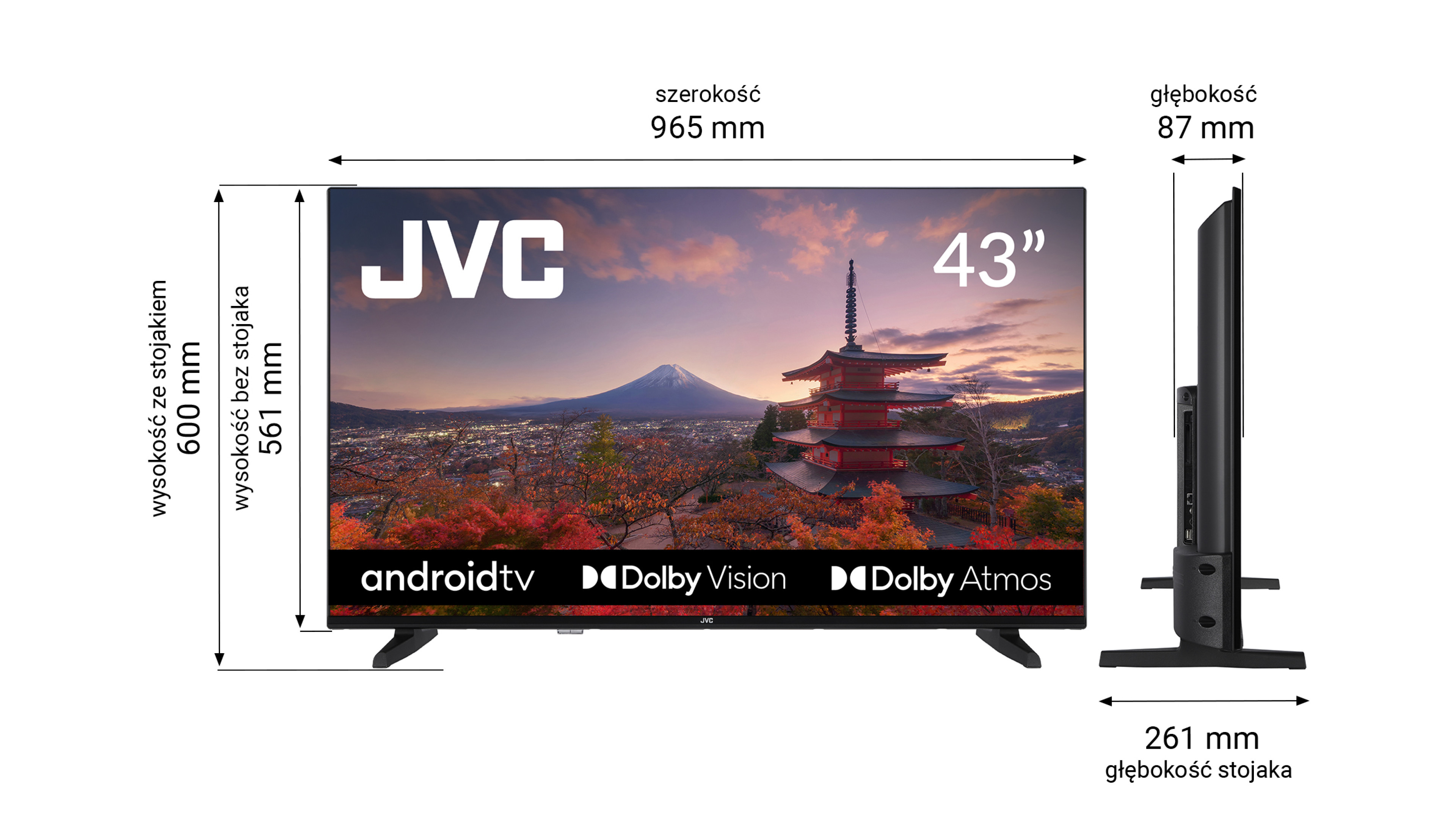JVC televizor LED LT 43VA3300
