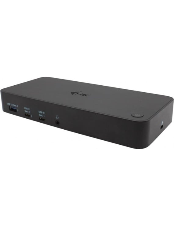 NB iTec USB 3.0 / USB-C / Thunderbolt, 3x 4K Docking Station Gen 2 + Power Delivery 100W, Docking station, crna, 24mj, (CATRIPLE4KDOCKPD2)