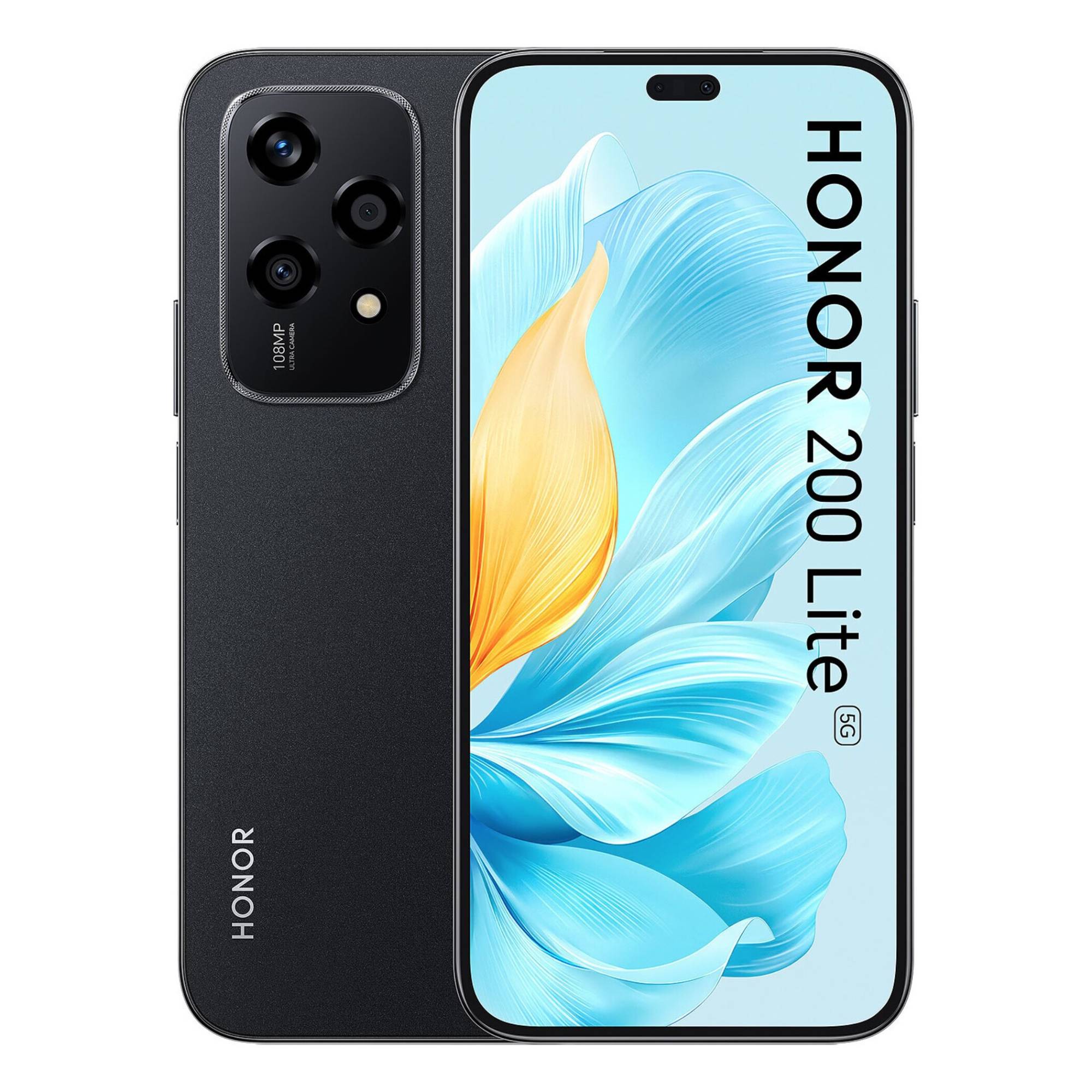 HONOR 200 Lite 5G DS 8/256GB Midnight Black