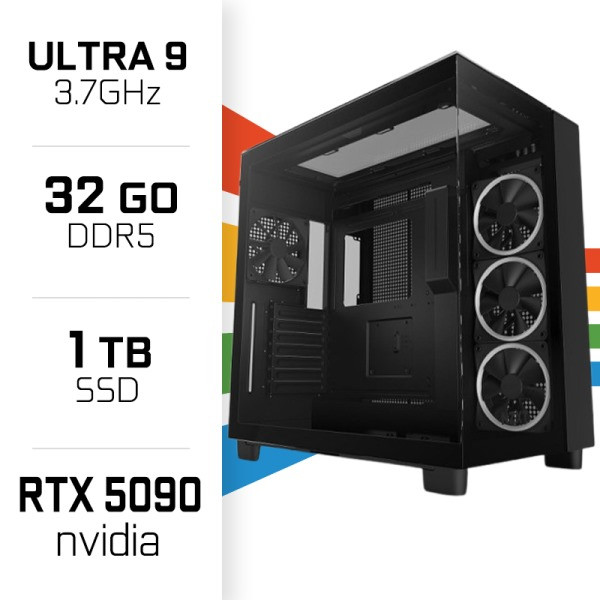 Cratos Ultra Gamer Olympus - Intel u9-285K, 32GB DDR5, 1TB NVMe SSD, RTX 5080 16GB, FreeDOS, 77290