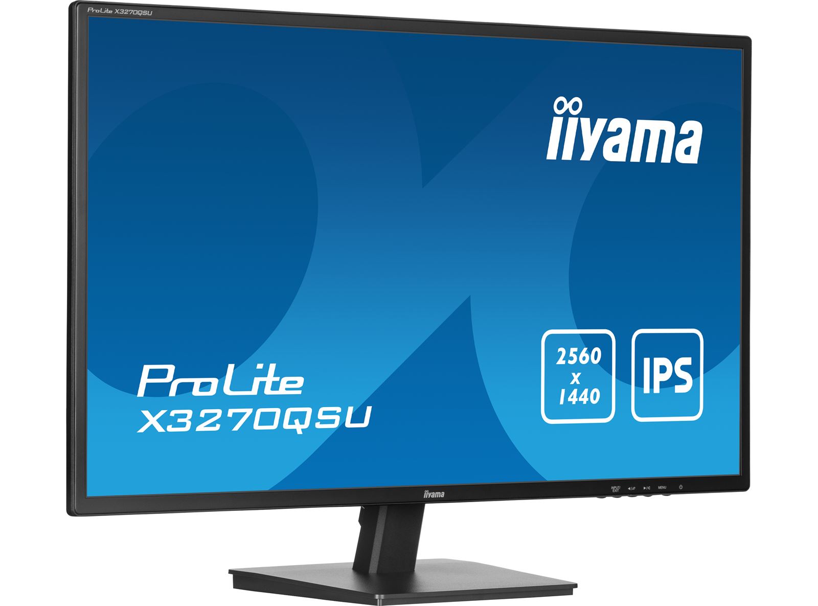 IIYAMA LED Monitor X3270QSU-B1 31.5" IPS WQHD 2560 x 1440 @100HzASBIS