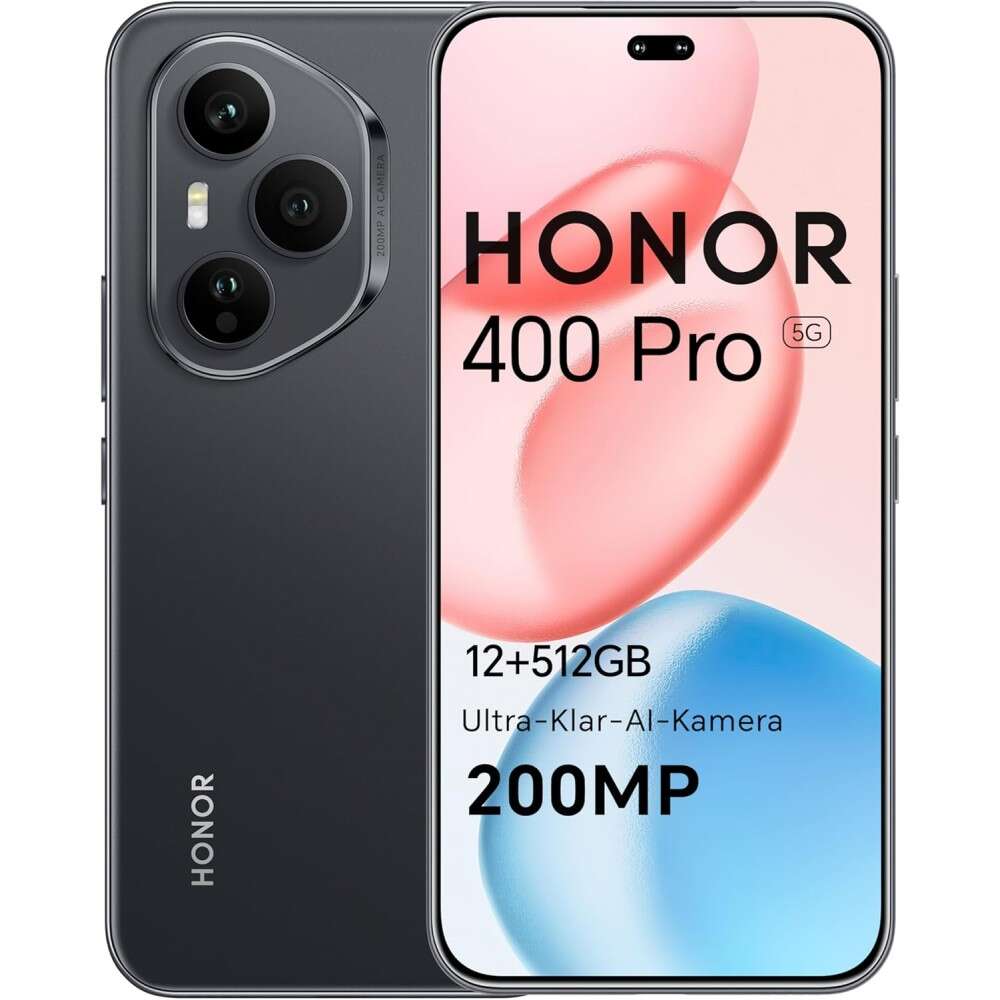 HONOR 400 Pro 5G DS 12/512GB Midnight Black