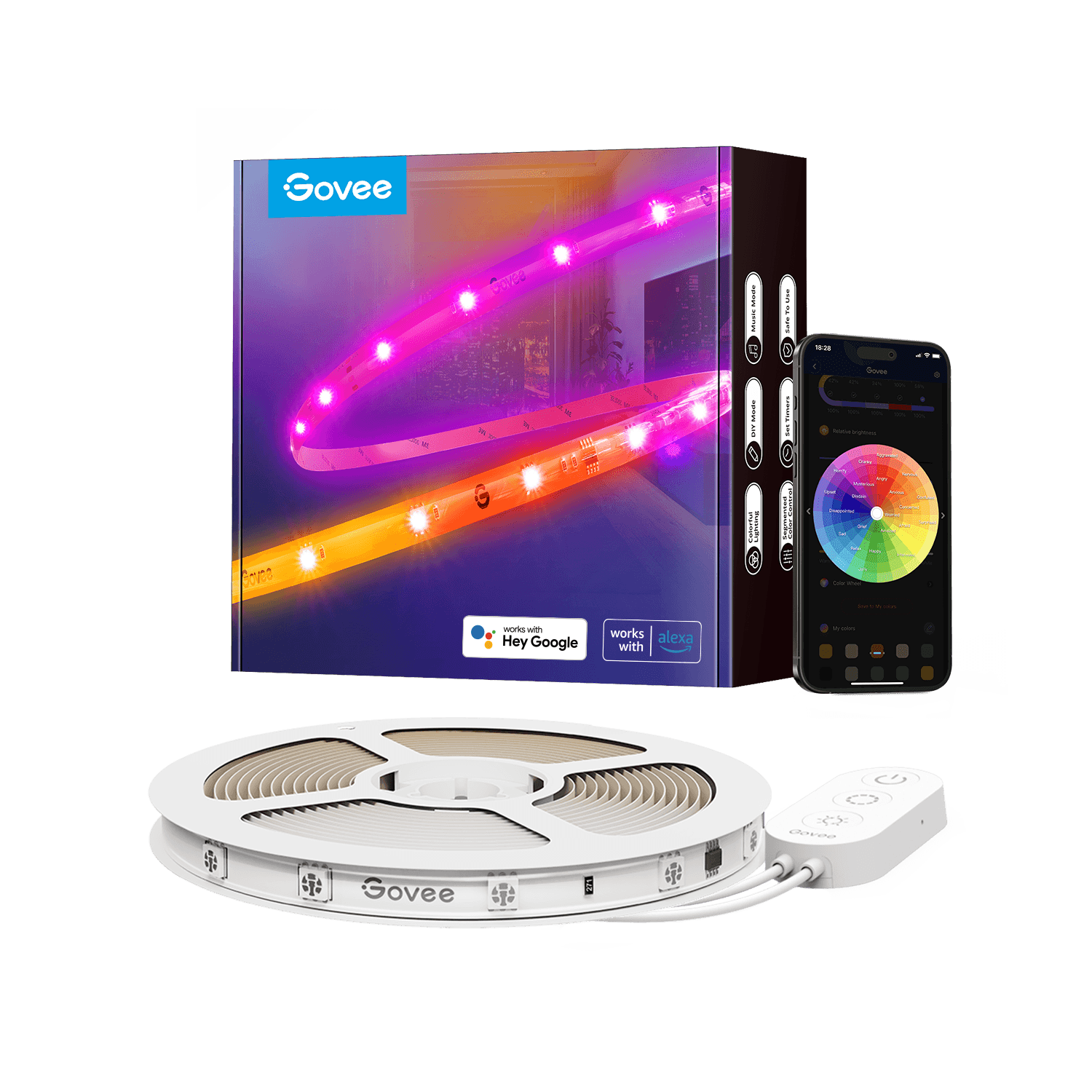 Govee Envisual TV Backlight T2 Smart strip light Wi-Fi /Bluetooth