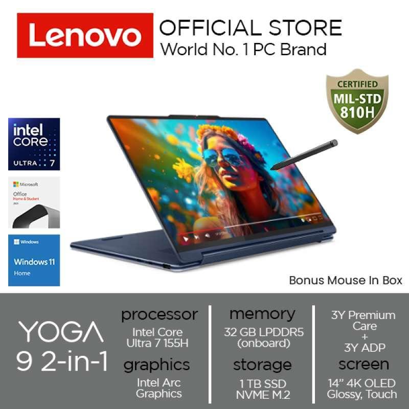 Lenovo Yoga 9 2-in-1 U7/32GB/1TB/14”/W11P/plava – 83LC002DSC