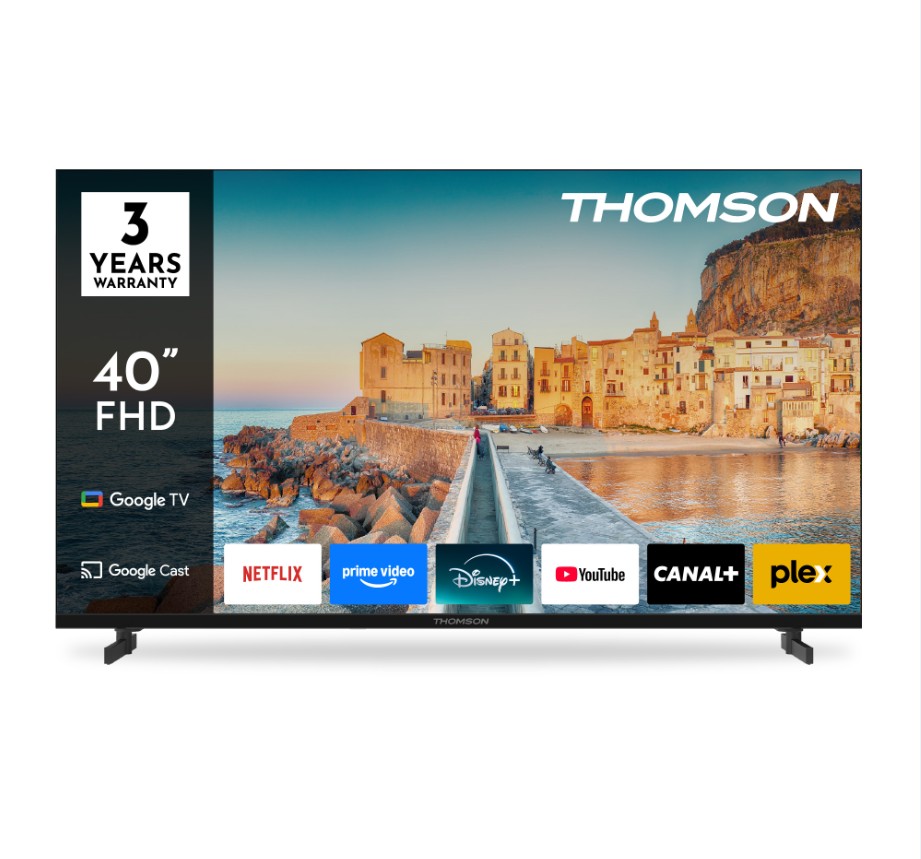 Thomson 40FG2S15 TV 101.6 cm (40) Full HD Smart TV Wi-Fi Black + Poklon gratis zidni nosač za televizor