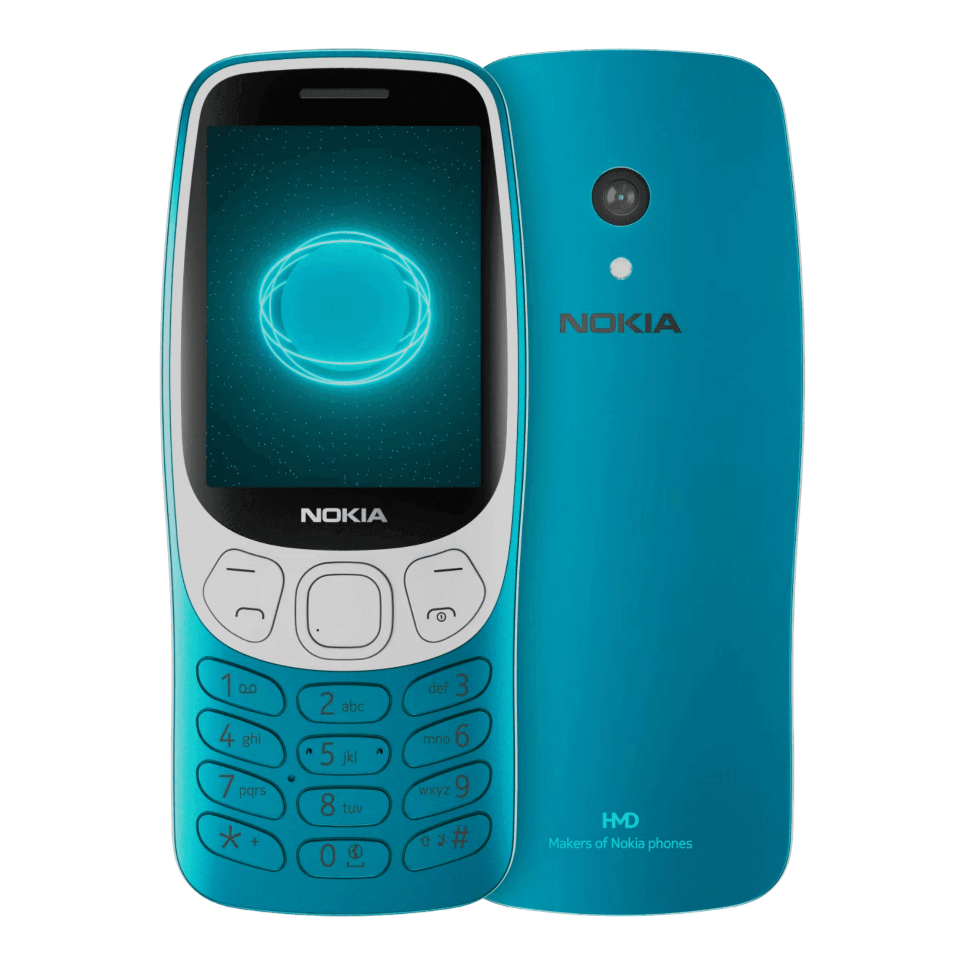 Nokia 3210 4G 128 MB scuba blue, Feature Phone neu