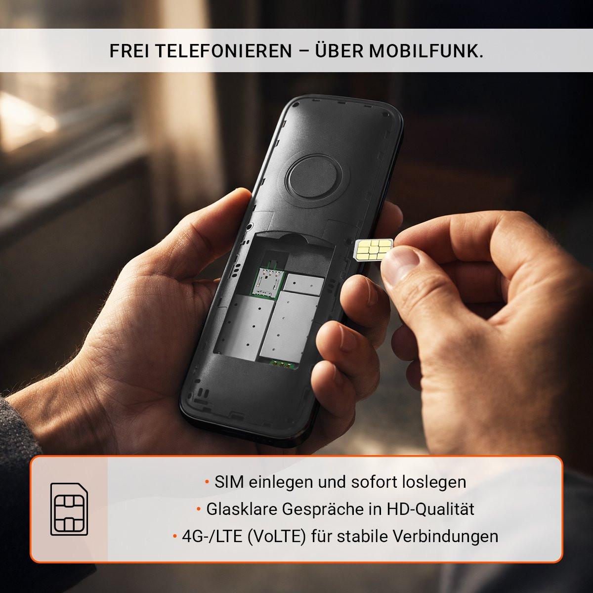 Gigaset COMFORT 600 SIM Black