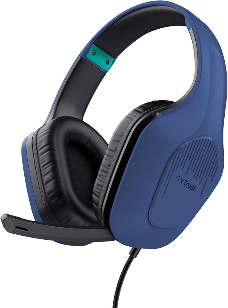 Trust GXT 415B Zirox gaming slušalice, 3.5 mm, plava/roza, 100dB/mW/90dB/mW, mikrofon