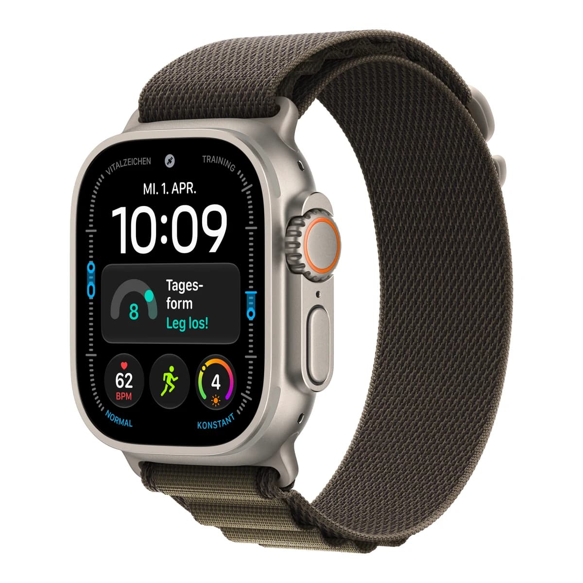 Apple Watch Ultra 4 49 mm GPS + Cellular, titanij