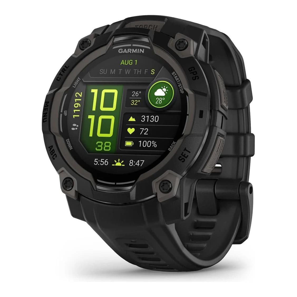 Garmin Instinct 3 - 45 mm, AMOLED